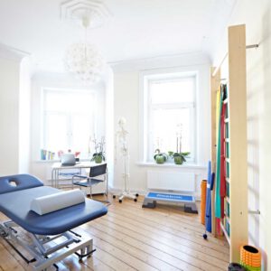 Behandlungsraum - Praxis Physiotherapie und Manualtherapie Hamburg Eppendorf/Hoheluft
